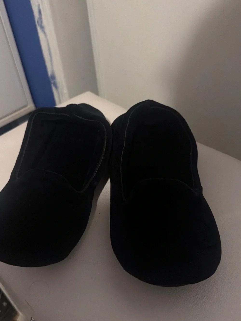 isotoner Kids Black Slip-On Ballet Slippers